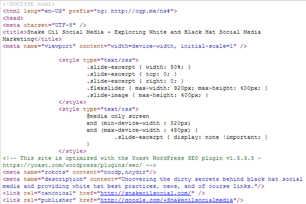before minify code example